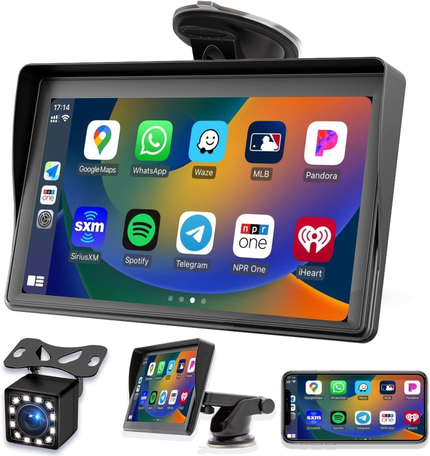 Car Smart Tablet 7 inch with Rear Camera