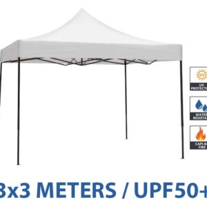 Garden Gazebo Tent Harmonica 3x3m UPF50